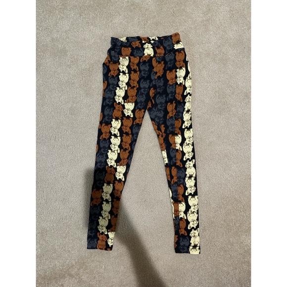 LulaRoe French Bulldog Leggings - Picture 4 of 4